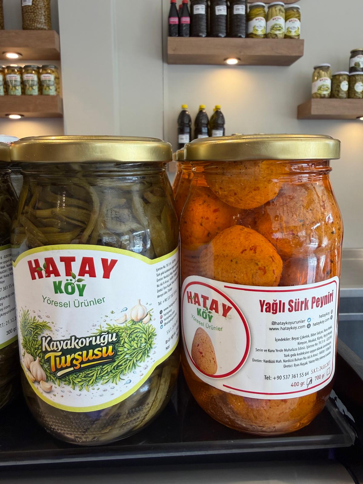 Hatay yöresel kavanoz ürünleri
